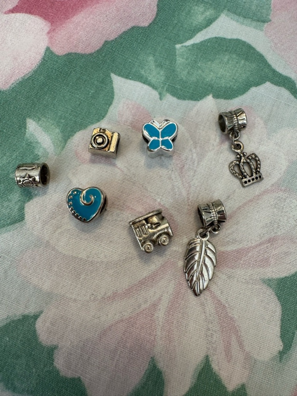 Silver Tone Lot of Charms for bracelet or necklace